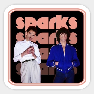 Sparks // Retro Style Pop Art Design Sticker